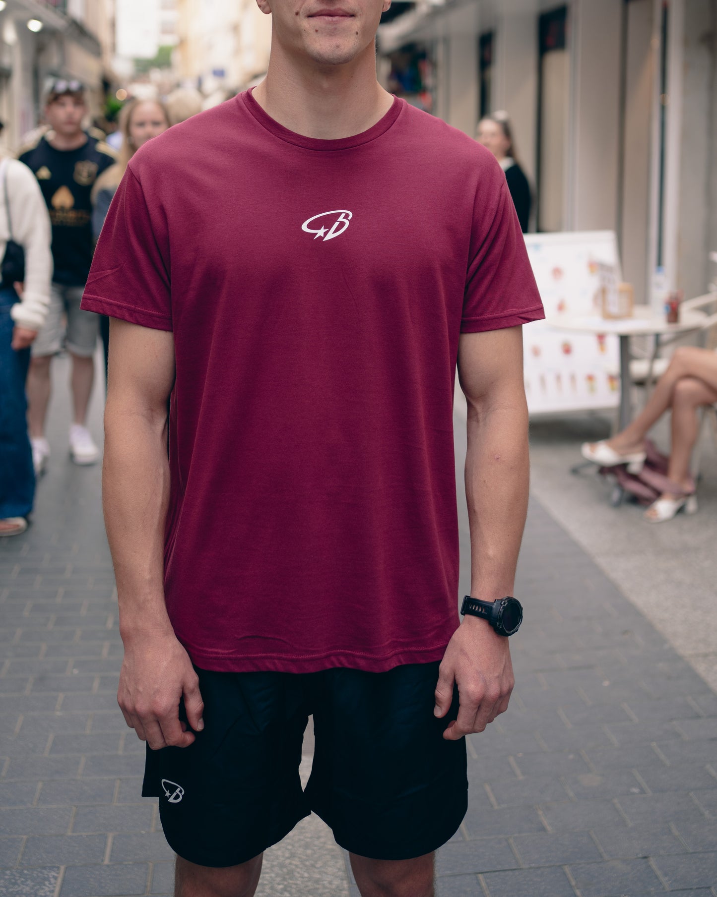 Regular Burdeos Tee