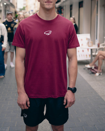 Regular Burdeos Tee
